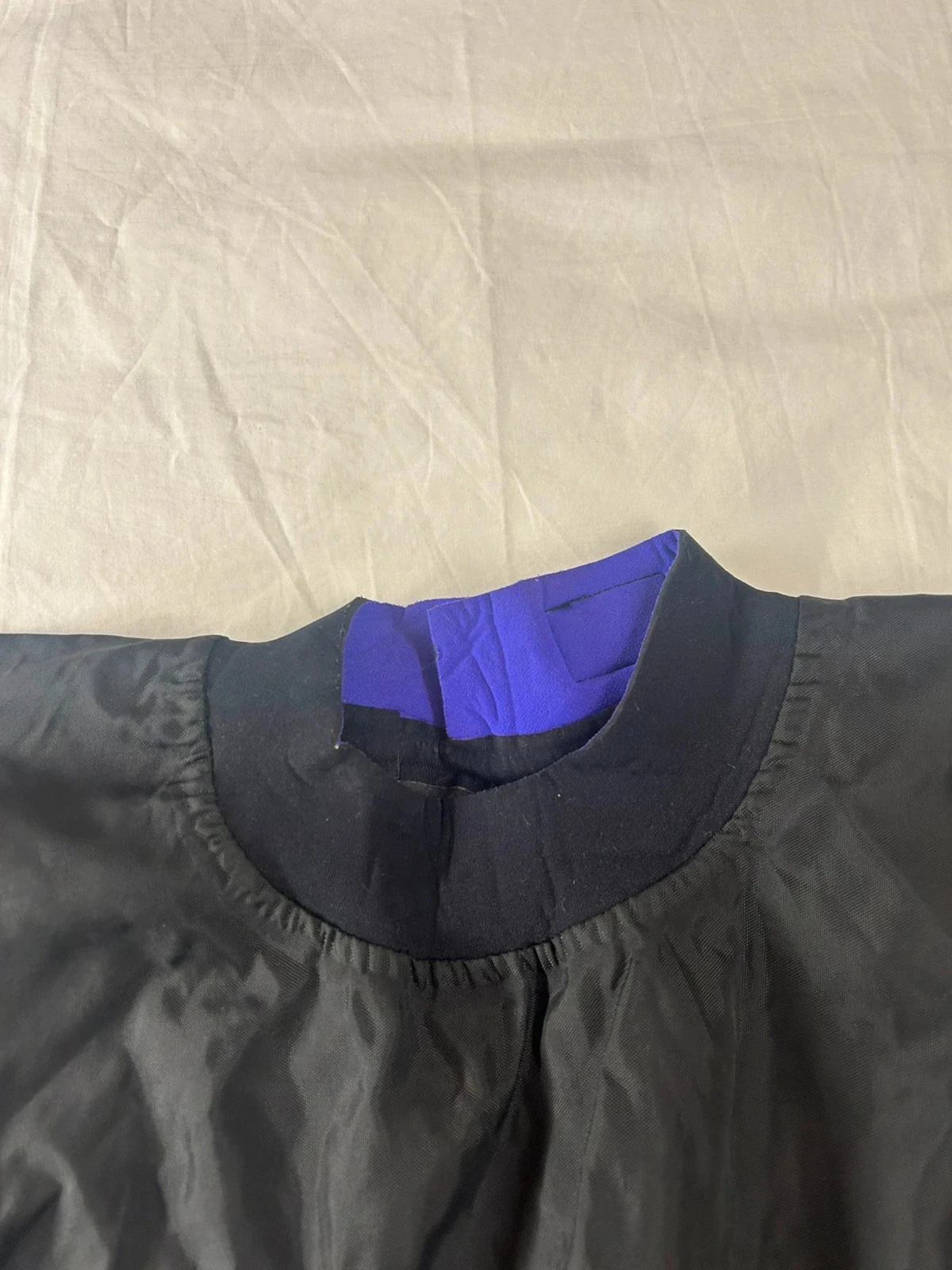 Zwarte vintage winddichte regenjas in retro y2k-stijl #89 – photo 6